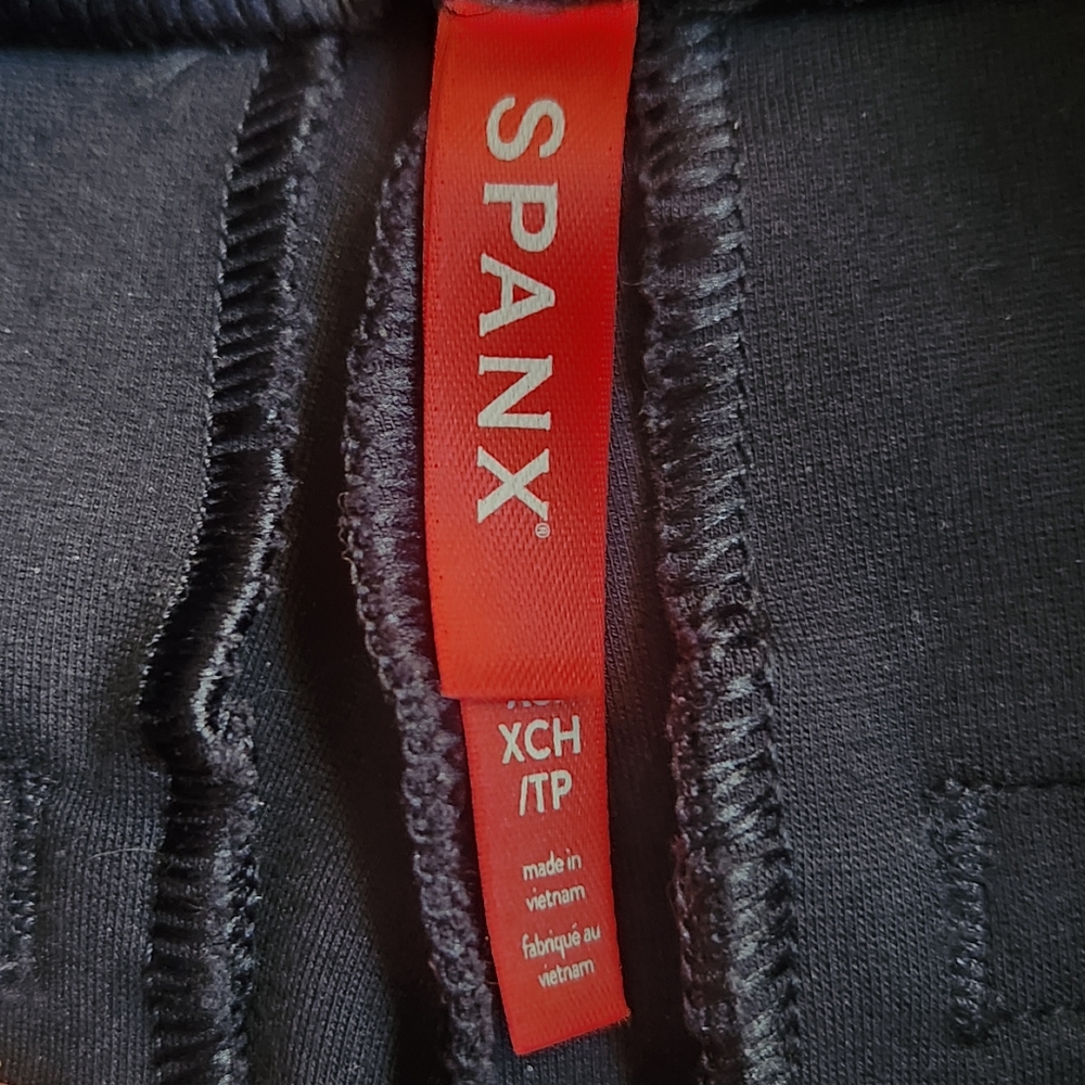 SPANX The Perfect Pant Slim Straight Navy Blue Pull On #20254R Size XS - Picture 5 of 12